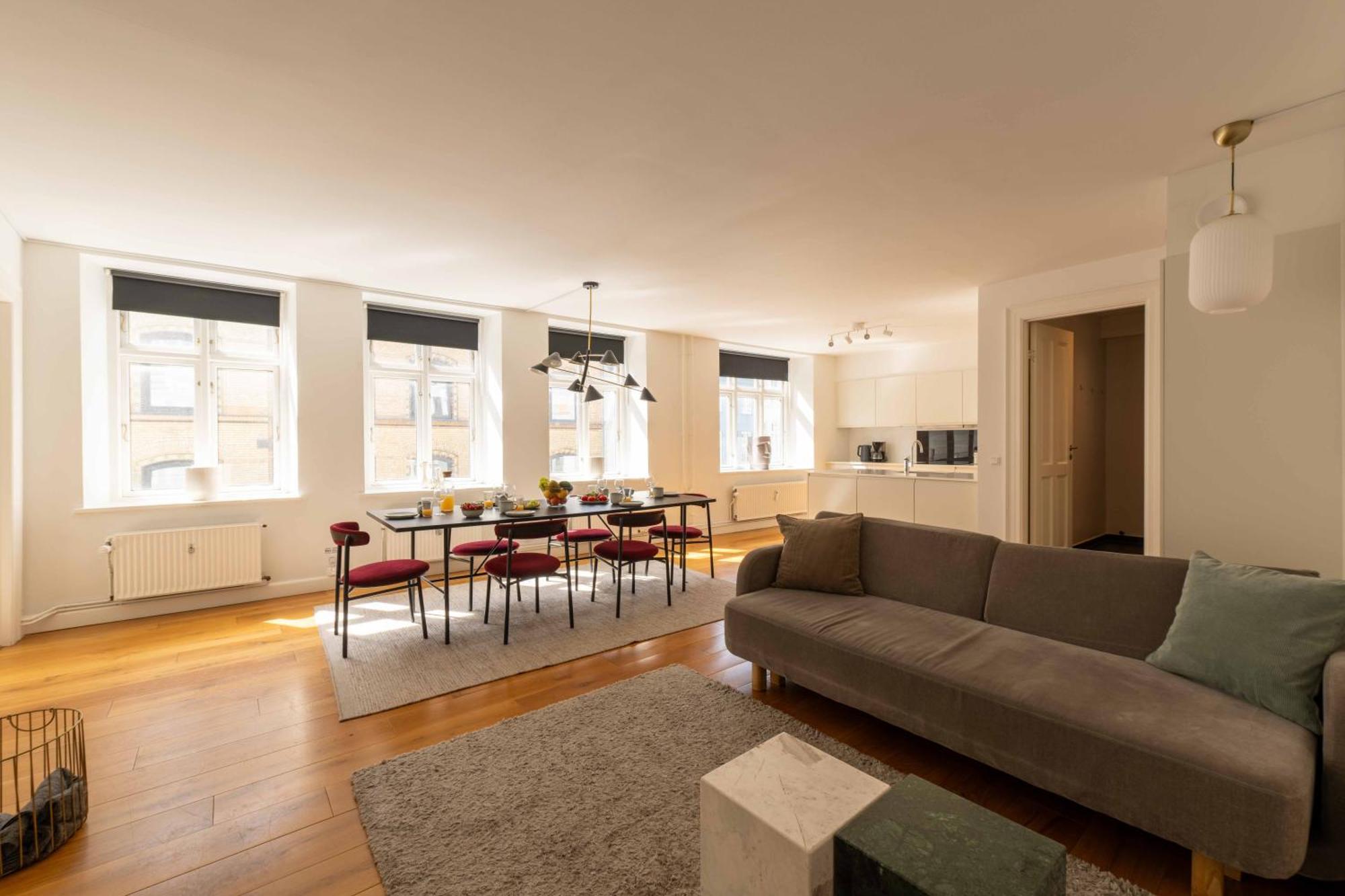 Perfect 3 Bedroom Apartment In The Heart Of Cph 코펜하겐 외부 사진